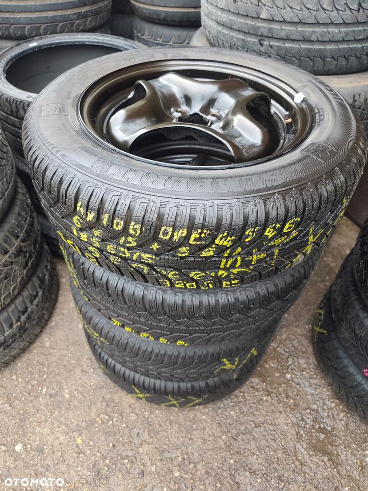 4x100 Felgi Strukturalne Stalowe 15 Koła Zimowe Zima Opel Adam Astra Corsa Combo Vectra Meriva Tigra Daewoo Nubira Kalos Lanos Chevrolet Aveo Fiat Grande Punto 7,5mm Legnica ALU-RAD 185/65 - 2