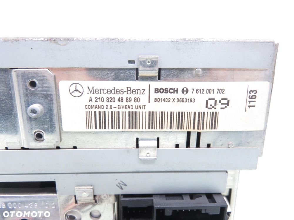 RADIO COMAND 2.0 CD NAVI MERCEDES W210 A2108204889 - 2