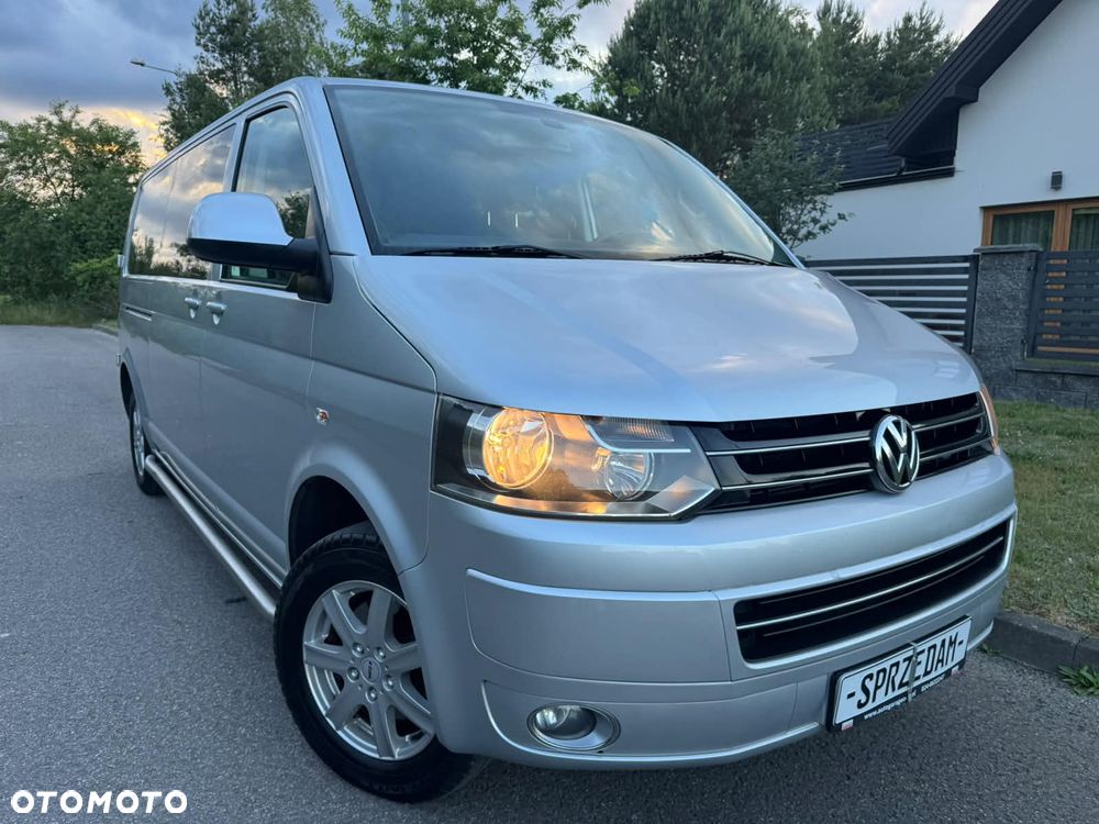 Volkswagen TRANSPORTER T5 L2H1 LIFT DŁUGI Klima Navi Dubel Kabina Brygadówka Pdc Rury Hak Serwis - 35