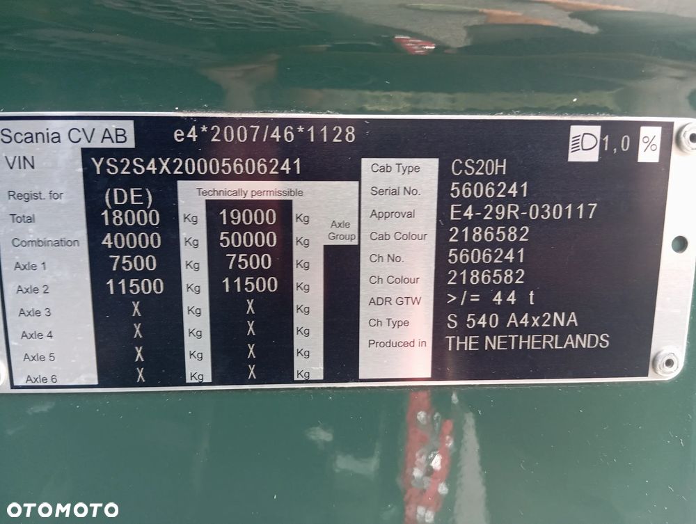 Scania S540 - 27