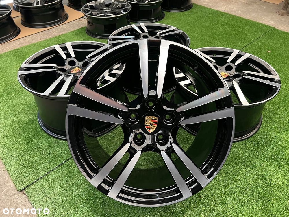 KOMPLET FELG FELGI ALU PORSCHE PANAMERA TURBO GTS 20 ORYGINALNE IDEALNE - 4