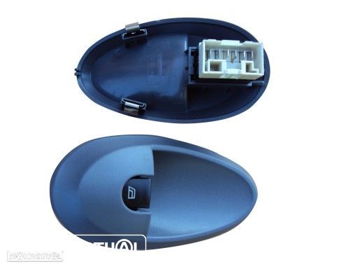 Comando  botao botoes interruptor vidros direito iveco daily 2000 a 2006(novo) - 2