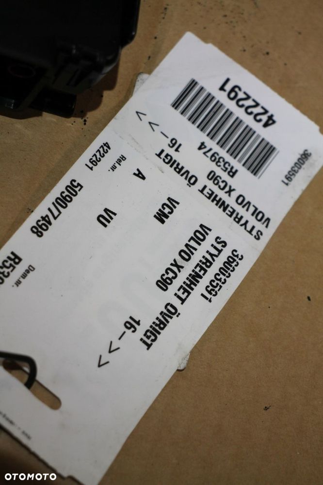 VOLVO V90 S90 XC90 XC60 V60 S60 XC40 MODUŁ STEROWNIK VCM P32364561 - 3