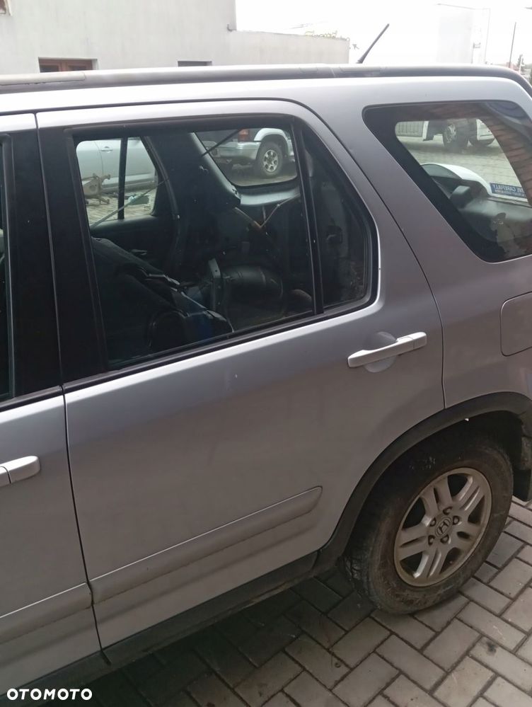 HONDA CR-V II DRZWI LEWE TYLNE TYŁ GOŁE - 1