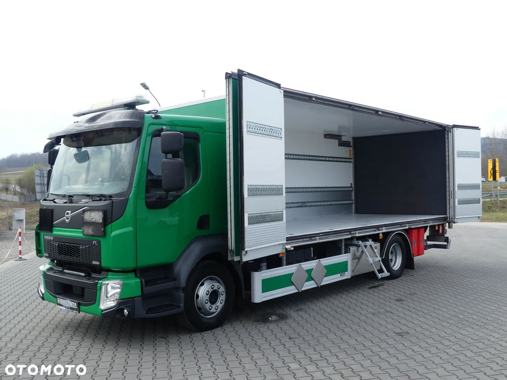 Volvo FL 16.250 / EURO 6 / KONTENER + WINDA / OTWIERANY BOK / - 2