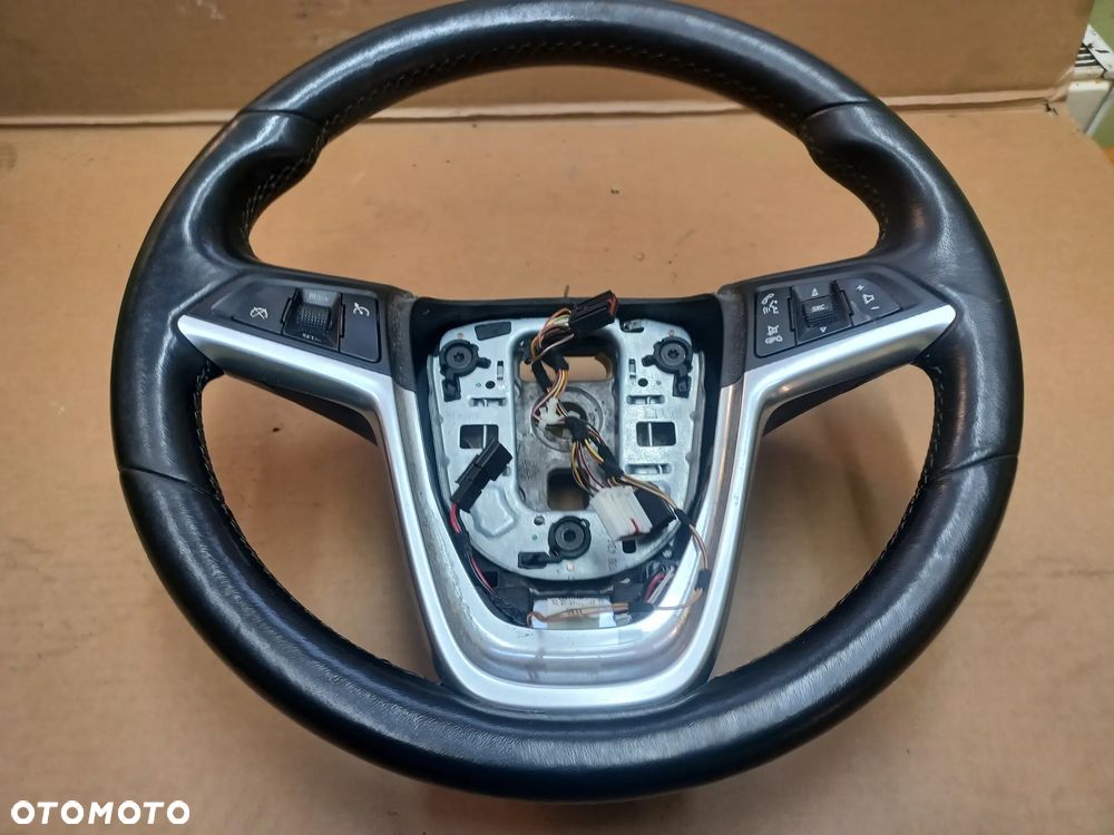 KIEROWNICA SKÓRZANA GRZANA OPEL MERIVA B - 3