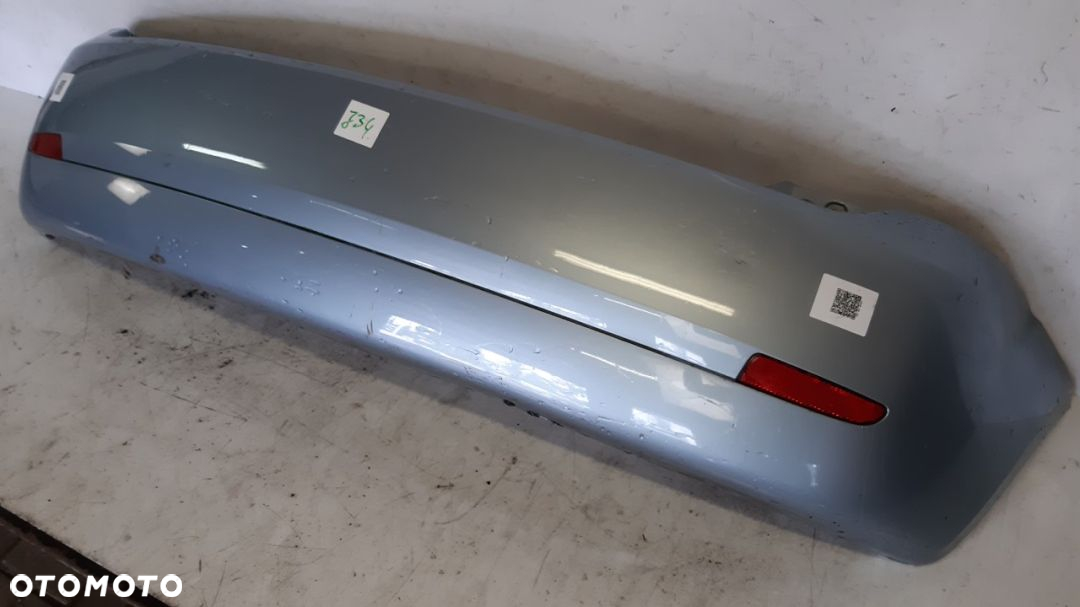 ) ZDERZAK TYŁ TYLNY FORD FIESTA MK.6 6 VI J4 BŁĘKITNY - 3