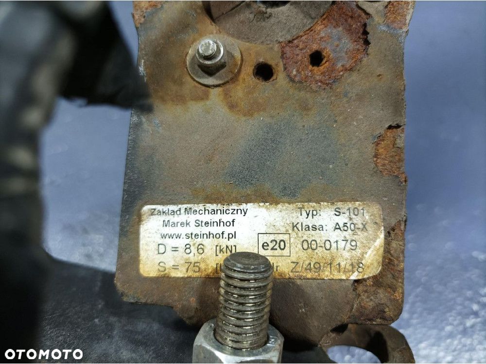 SEAT TOLEDO III HAK HOLOWNICZY DO PRZYCZEPY 7 PIN STEINHOF - 7