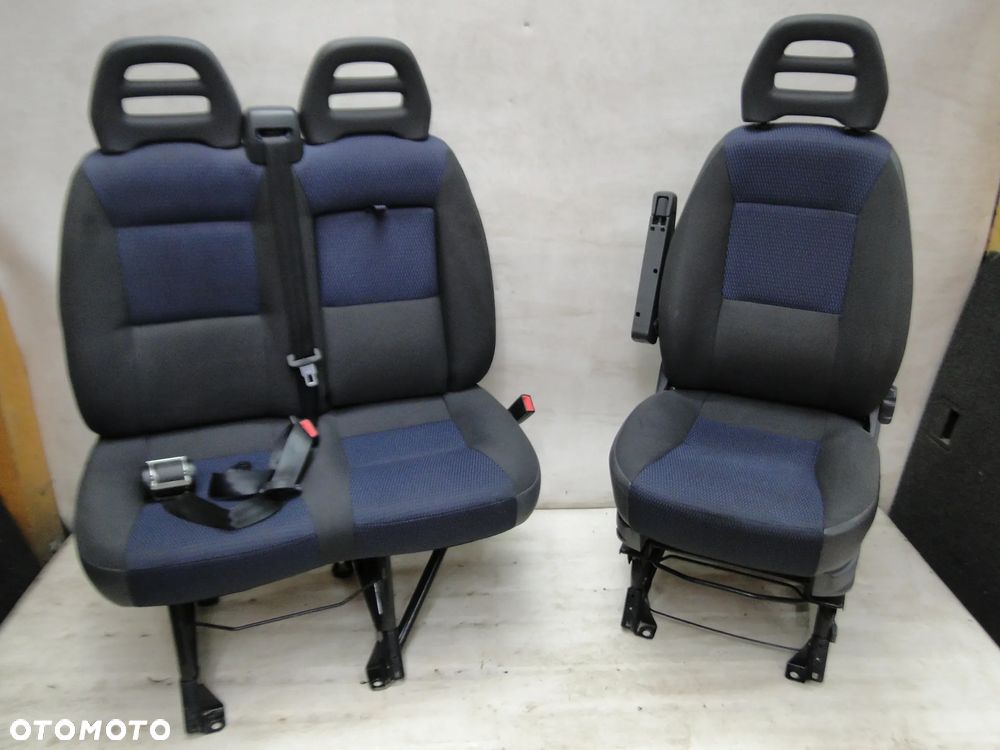 BOXER JUMPER DUCATO III 3 FOTEL KIEROWCY LEWY KANAPA ŁAWKA PRAWA PASAŻERA 06-20r EUROPA - 1