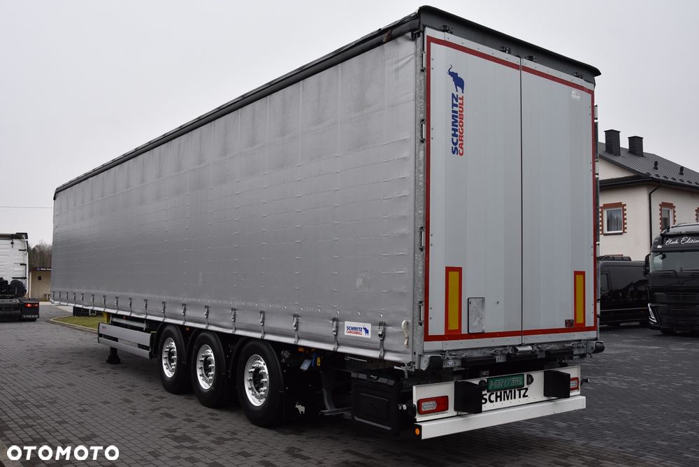 Schmitz Cargobull FIRANKA / STANDARD / COILMULDA / ALU-FELGI / DACH PODNOSZONY 21/22r REJ. / PLANDEKA WZMACNIANA OE SCHMITZ / OŚ PODNOSZONA  !!! JAK NOWA !!! - 21