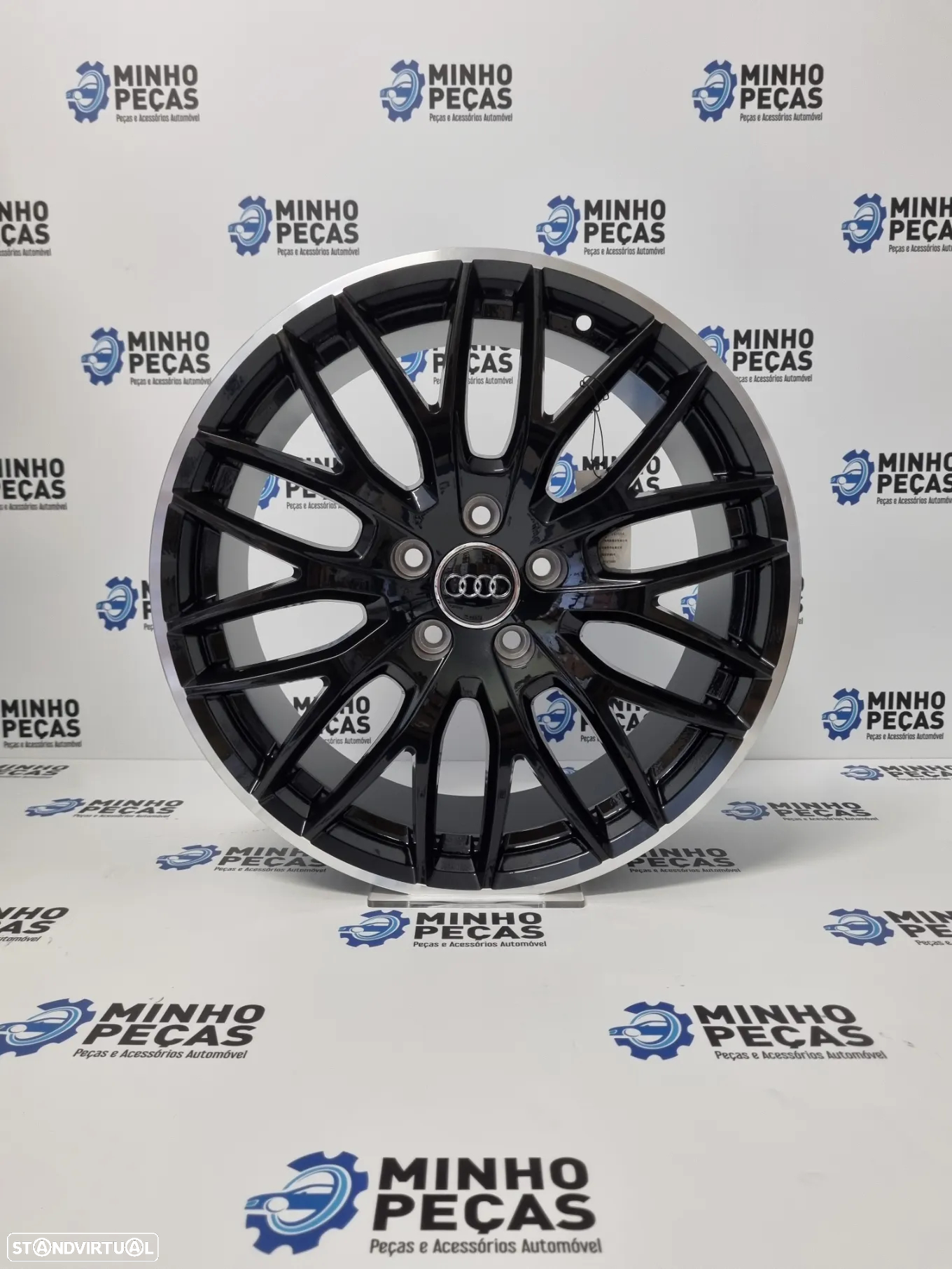Jantes Audi A4 B9 em 18 Preto Brilho - 8