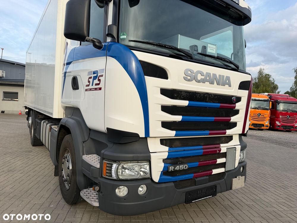 Scania R 450 KONTENER / IZOTERMA 7.45m - WINDA - 15