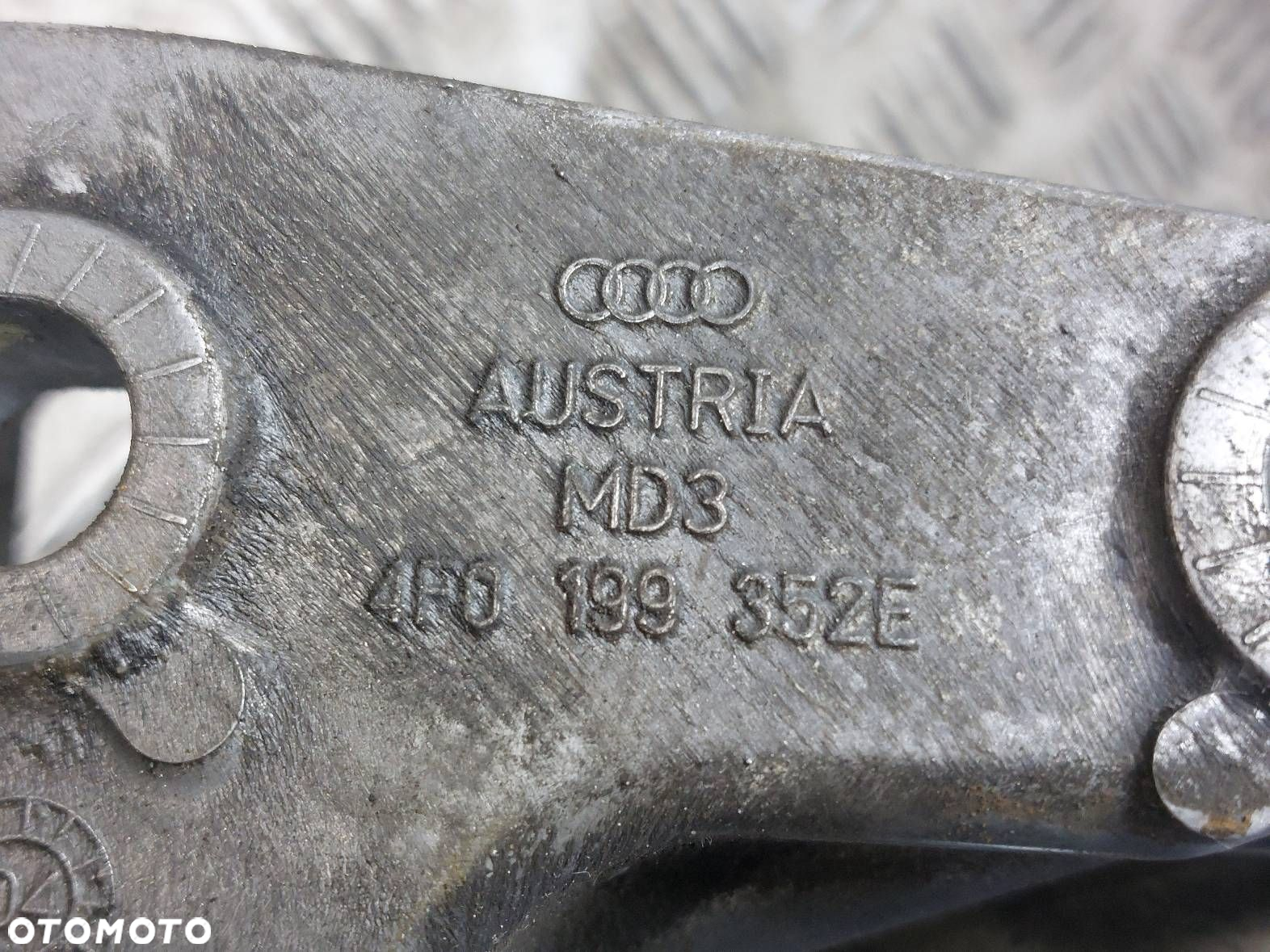 ŁAPA PODUSZKA SILNIKA LEWA + PRAWA AUDI A6 C6 3.2 V6 4F0199351H - 6
