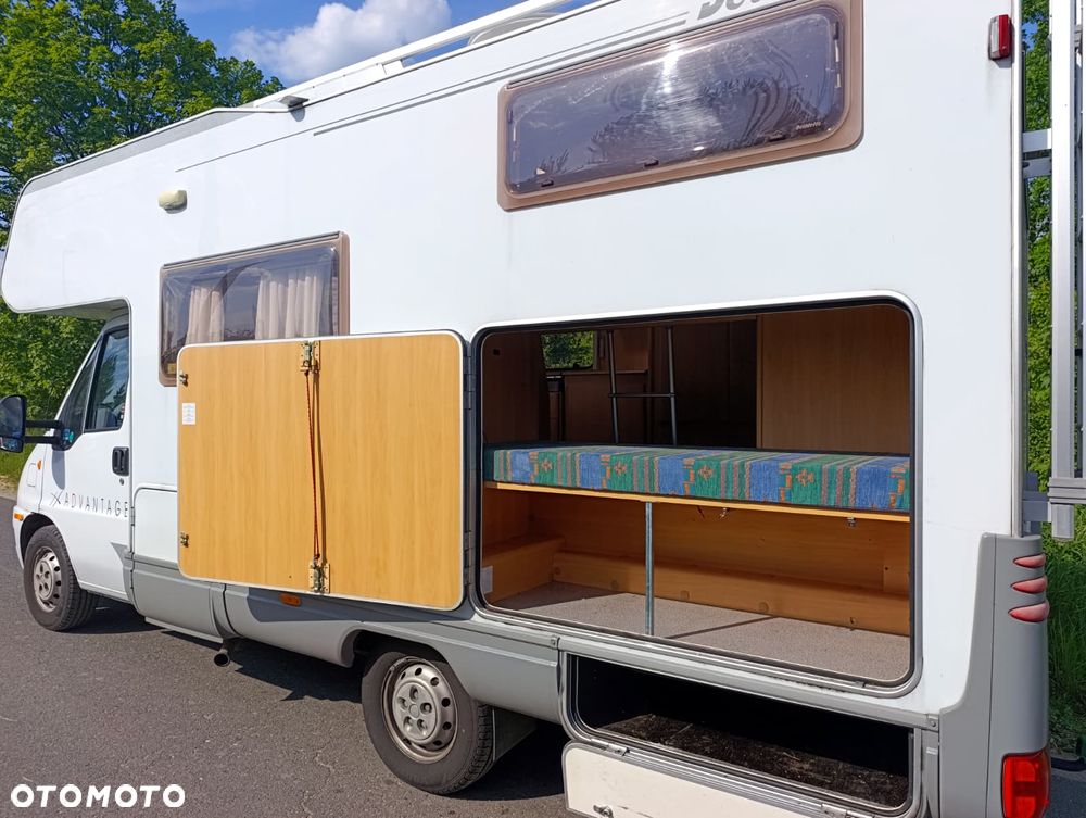 Fiat Ducato Dethleffs Alkowa Klimatyzacja Piętrowe łóżka Garaż - 35