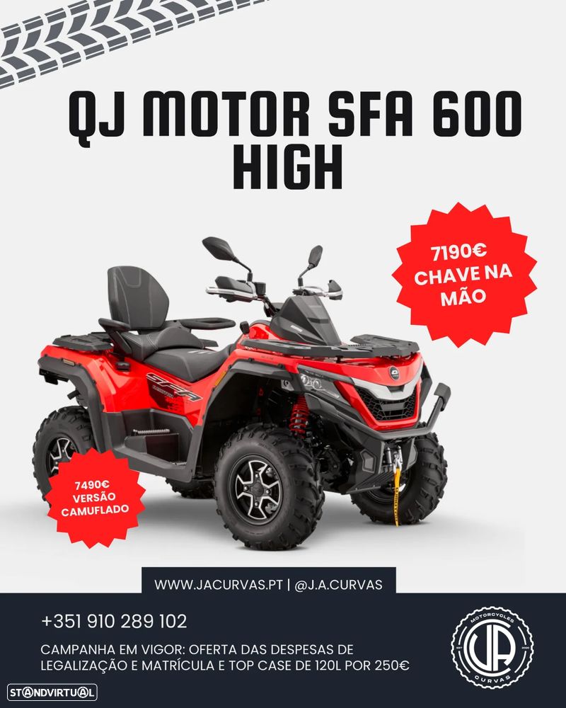QJ Motor SFA 600 HIGH (CAMPANHA EM VIGOR)