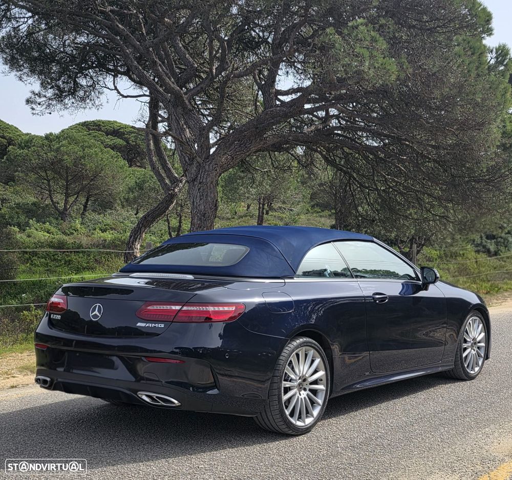 Mercedes-Benz E 220 d Cabrio 9G-Tronic AMG Line - 7