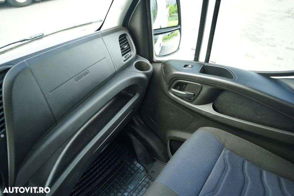 Iveco DAILY 35-140 / BASCULATOR DIN OȚEL + HDS HMF HYFA / CAPACITATE MAXIMĂ DE RIDICARE 430 KG / EXTENSIE MAXIMĂ 2 M / DUBLU / EURO 6 - 32