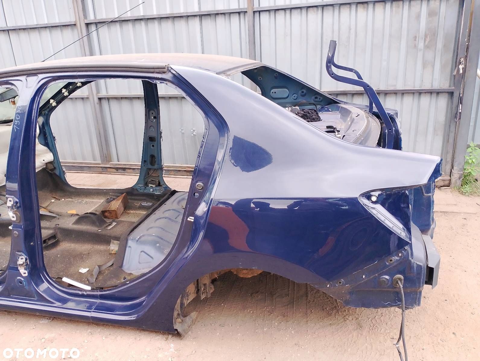 ĆWIARTKA BŁOTNIK LEWY TYŁ  DACIA LOGAN II - 1