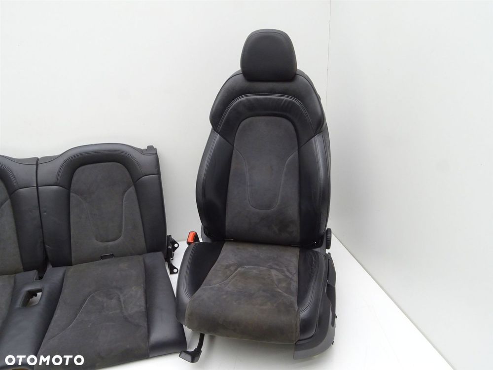 Komplet foteli kanapa tył tylna skóra fotel 8j0881105 audi tt 8j - 5