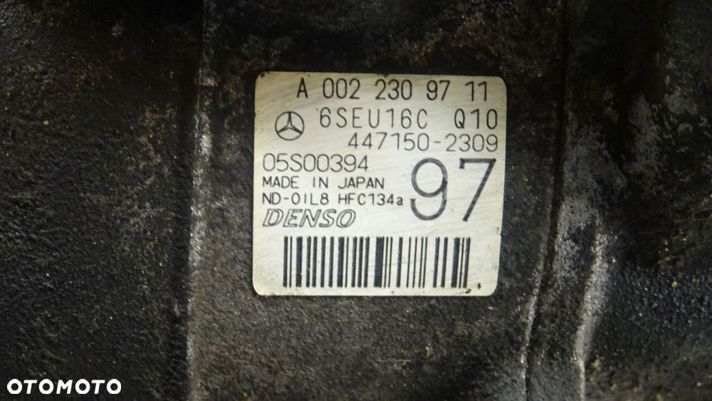 mercedes w218 a0022309711 kompresory klimatyzacji nr 137 - 4