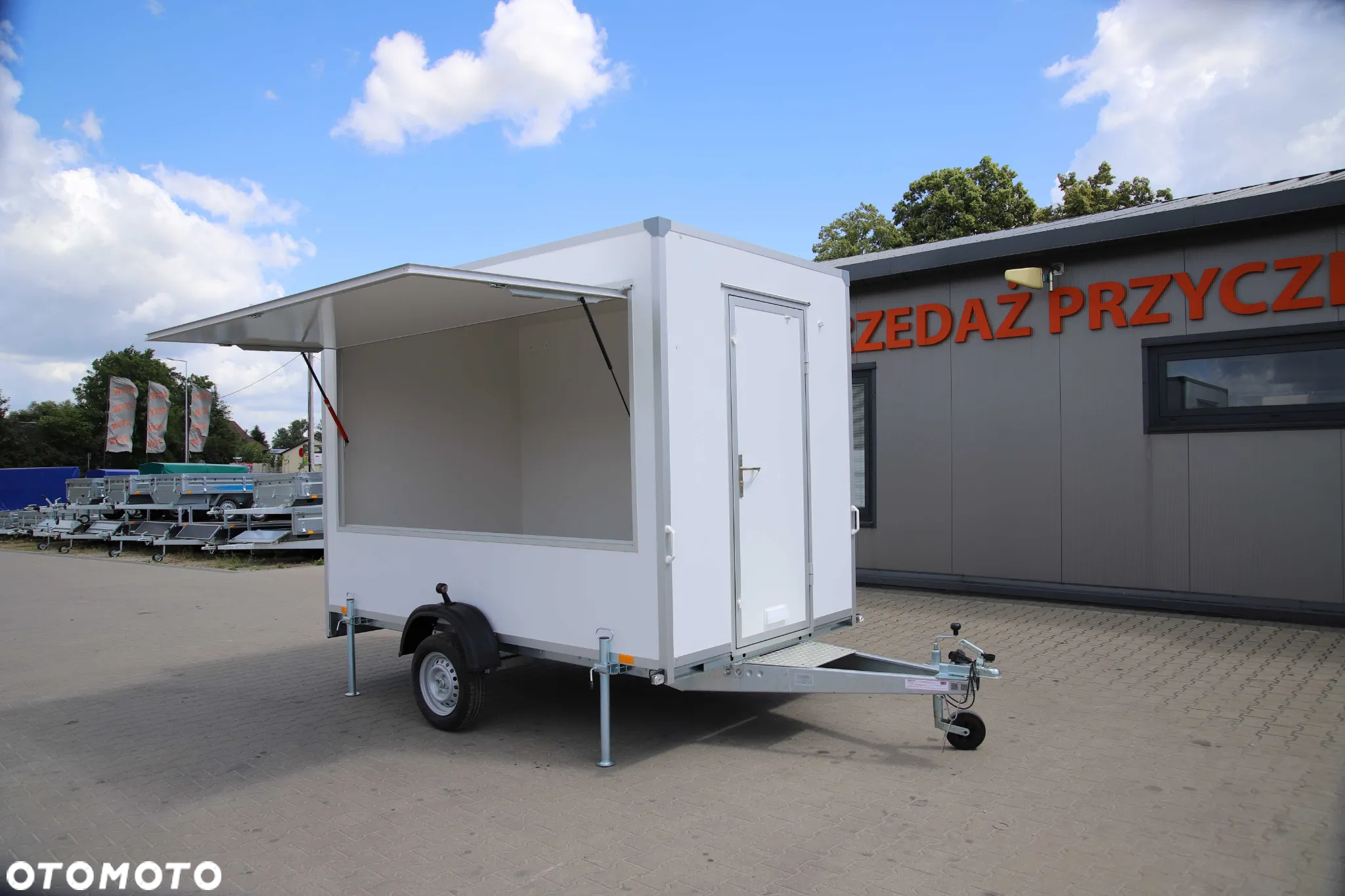 Niewiadów H75301 Przyczepa handlowa jednoosiowa lekka DMC 750 kg  304 x 177 x 210 cm - 7