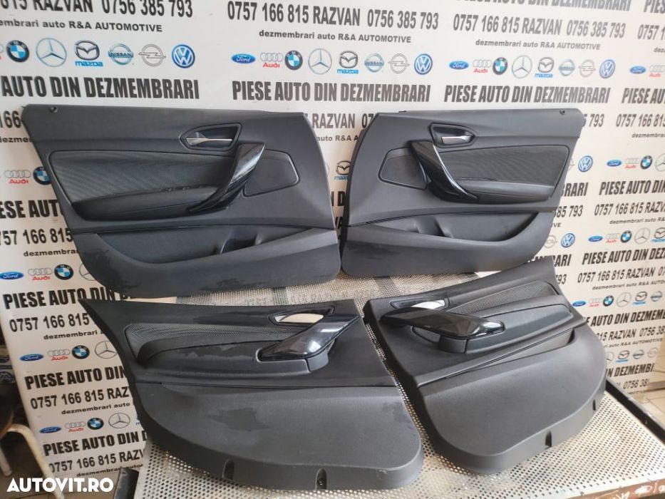 Tapiterie Fata Usa Fata Spate Bmw Seria 1 F20 LCI Model 4 Usi Volan Stanga - 2