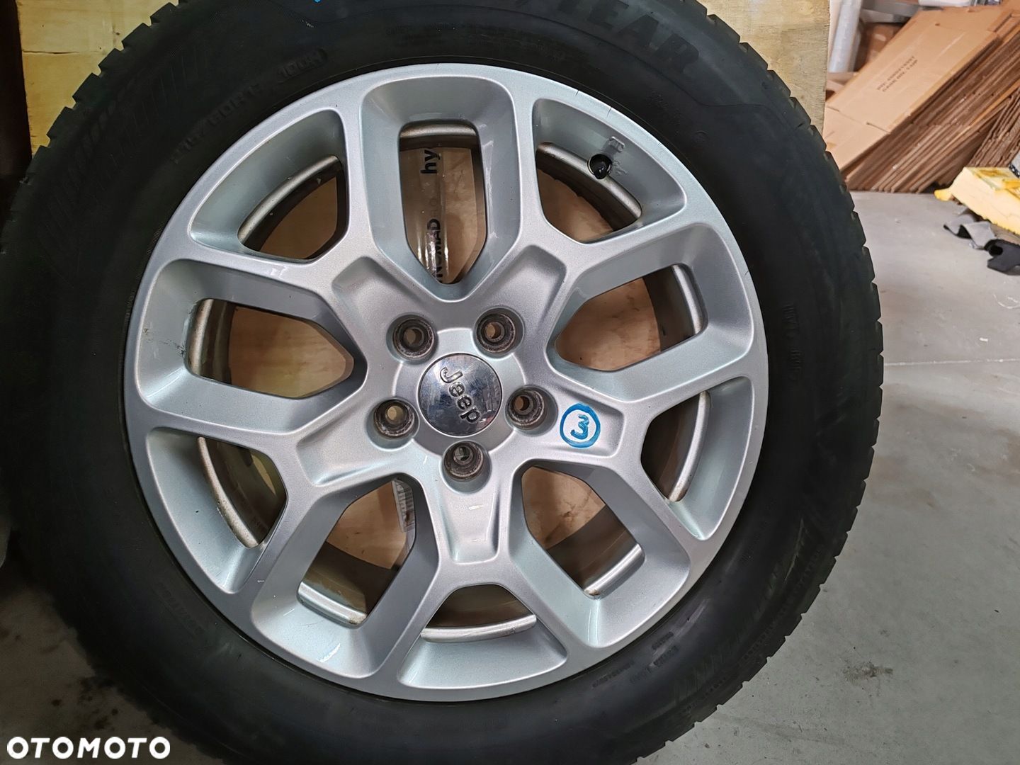 Felga aluminiowa 17 5x110 et 40 735577525 Jeep Renegade 14- 3 - 1