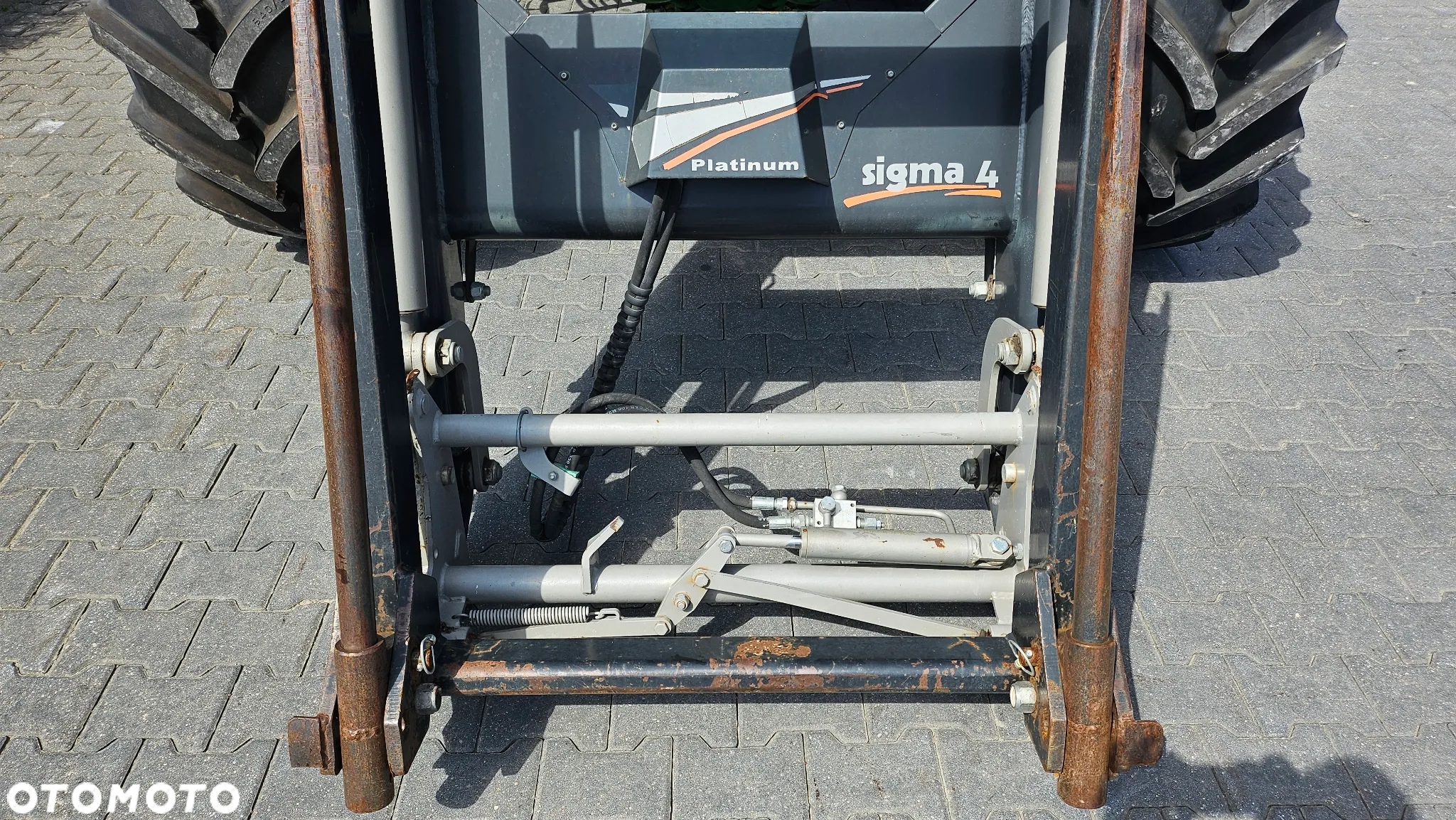 John Deere JD 6830 Premium + ładowacz, 6 cyl, nowe opony, pneumatyka, stan bdb! - 13