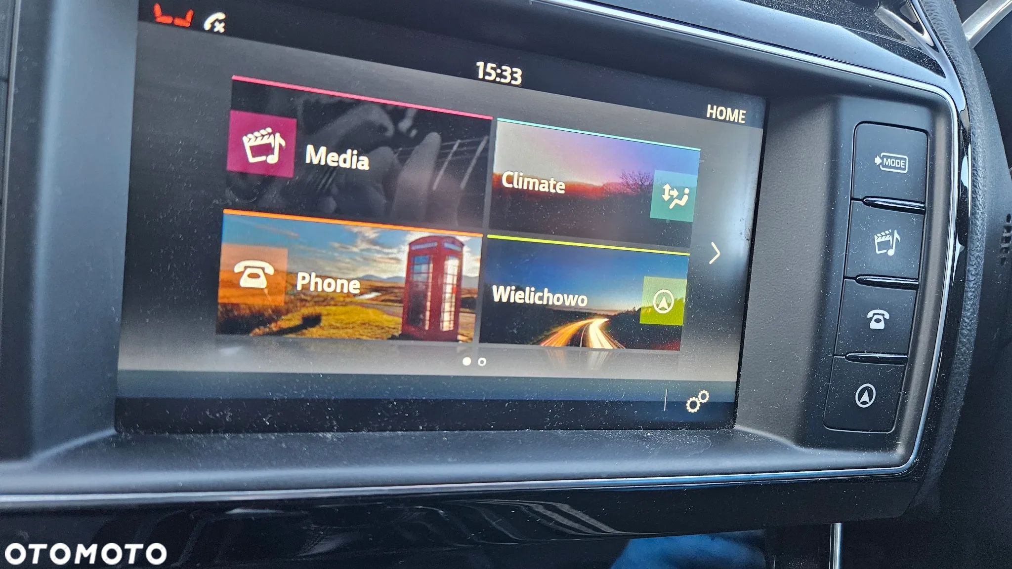 Jaguar XE X760 Wyświetlacz nawigacji Monitor navi FK72-19C299-AA - 1