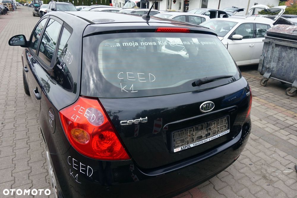 KLAPA BAGAŻNIKA TYLNA CEED I 5D HB 1K  CZARNY KIA 2006-2009 - 3