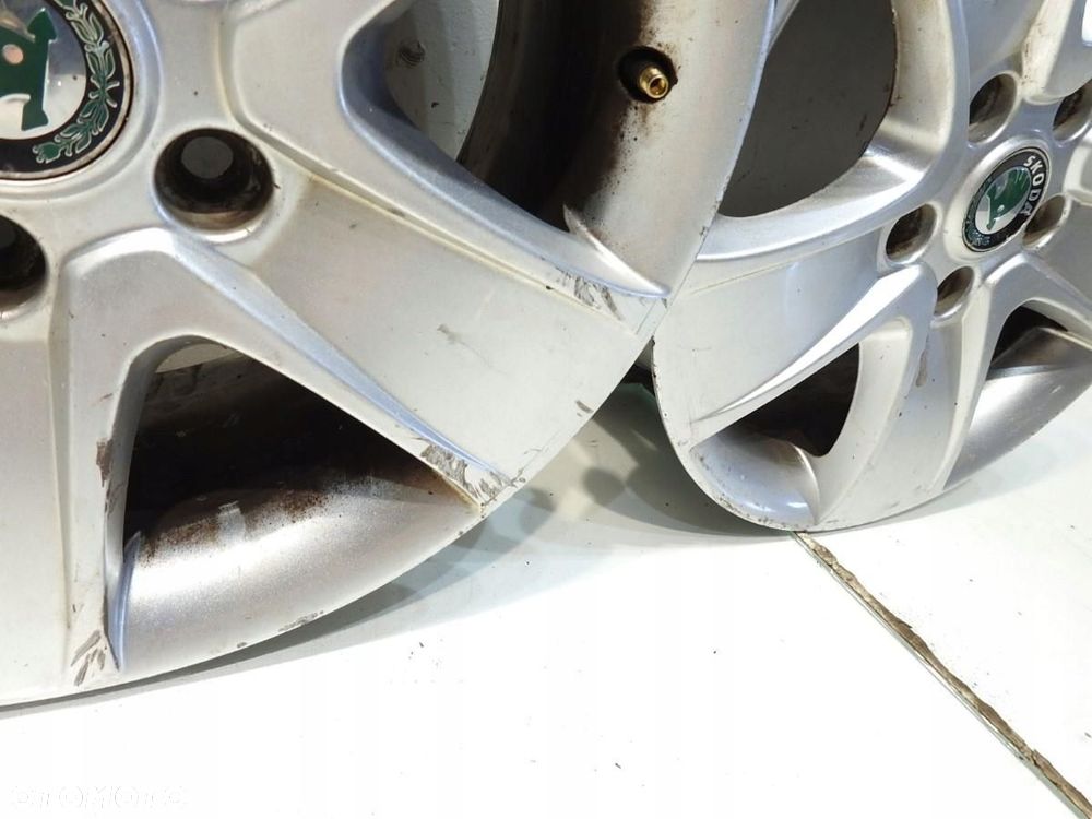 FELGA FELGI ALUMINIOWE 16 5x112 6.5J ET50 SKODA OCTAVIA II 1Z0601025T - 7