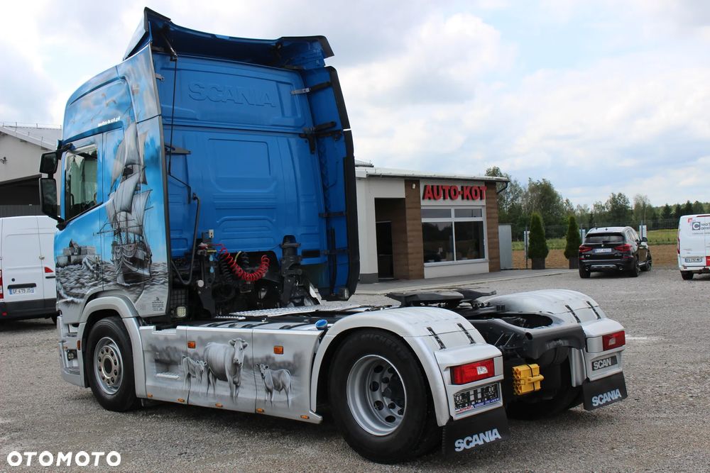 Scania R500 /AEROGRAF /LED /STANDARD/ PRZÓD + TYŁ PODUSZKI /RETARDER /**SERWIS**/ SUPER STAN/ - 12