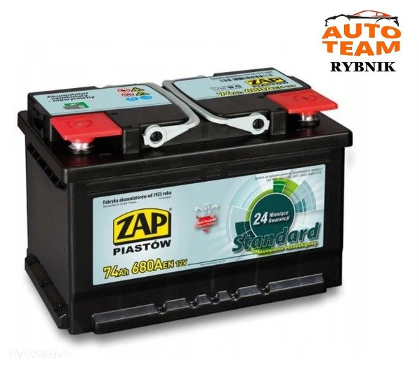 Akumulator ZAP 12v 74Ah 680A P+ Tanio!