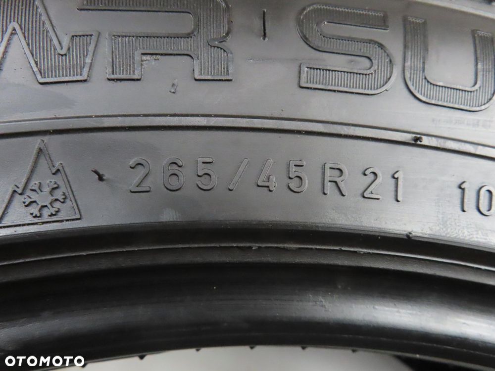 2x 265/45R21 OPONY ZIMOWE UŻYWANE Nokian WR SUV 3 108V XL - 9