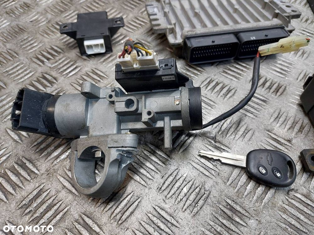 ZESTAW STARTOWY CHEVROLET AVEO I 1.2 8V 96376653 96190176 96540563 96540559 - 6