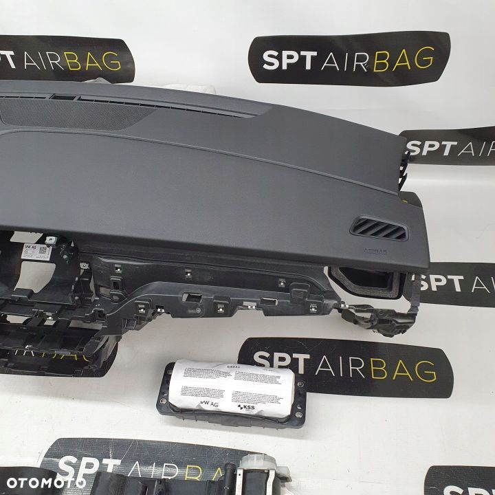 SKODA SCALA DESKA ROZDZIELCZA KONSOLA KOKPIT PULPIT PODUSZKI AIRBAG AIR BAG PASY KIT SET - 4