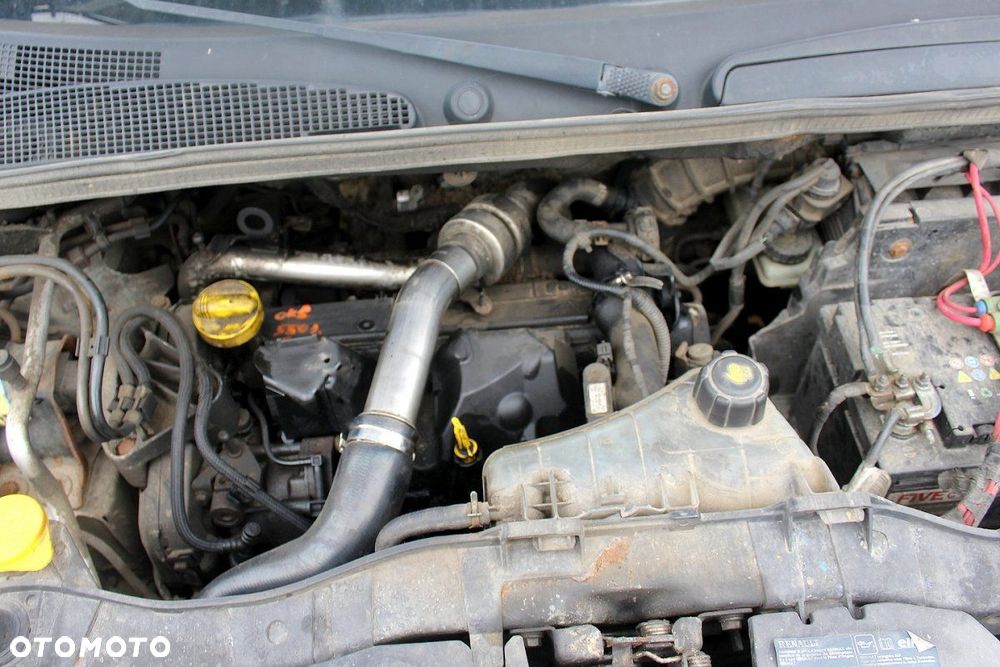 Renault Kangoo II 2009 1.5DCi K9K802 Kombivan (MASKA, ZDERZAK, LAMPA, BŁOTNIK, DRZWI, SZYBA, FOTEL) - 9