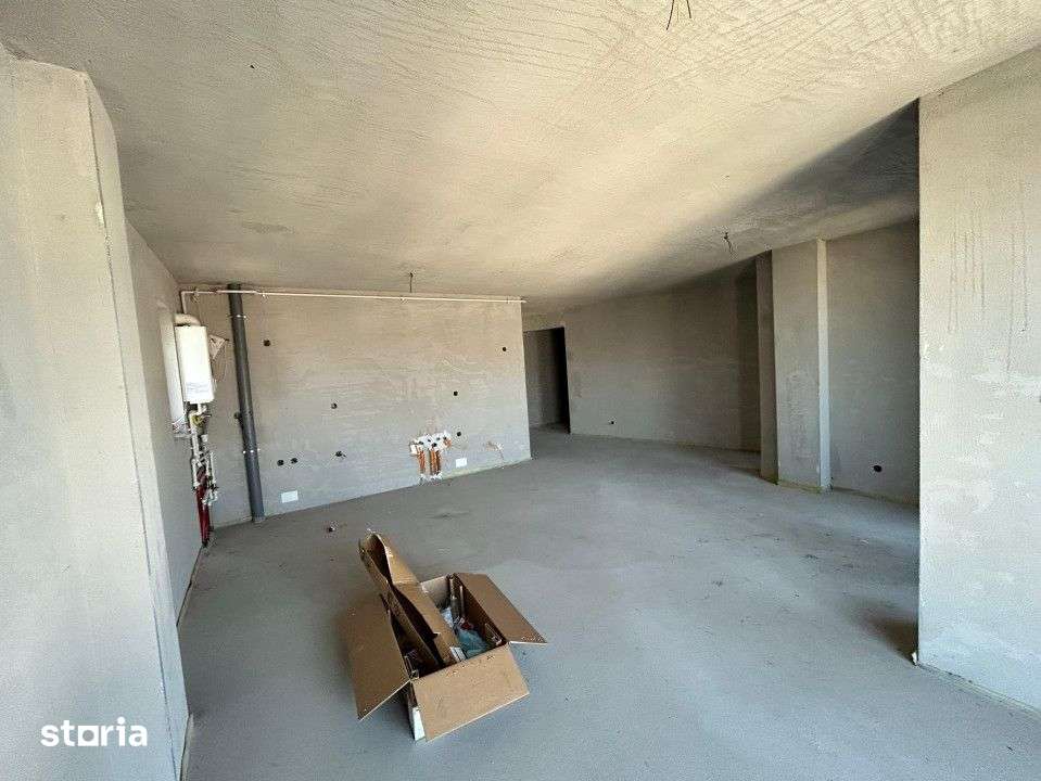 TVA inclus! Apartament de 3 camere semifinisat, 87,89 mp, zona Razoare — fotografia 3