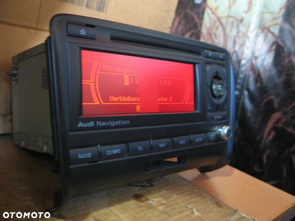 radio radioodtwarzacz nawigacja audi TT II 8J0035192L - 4