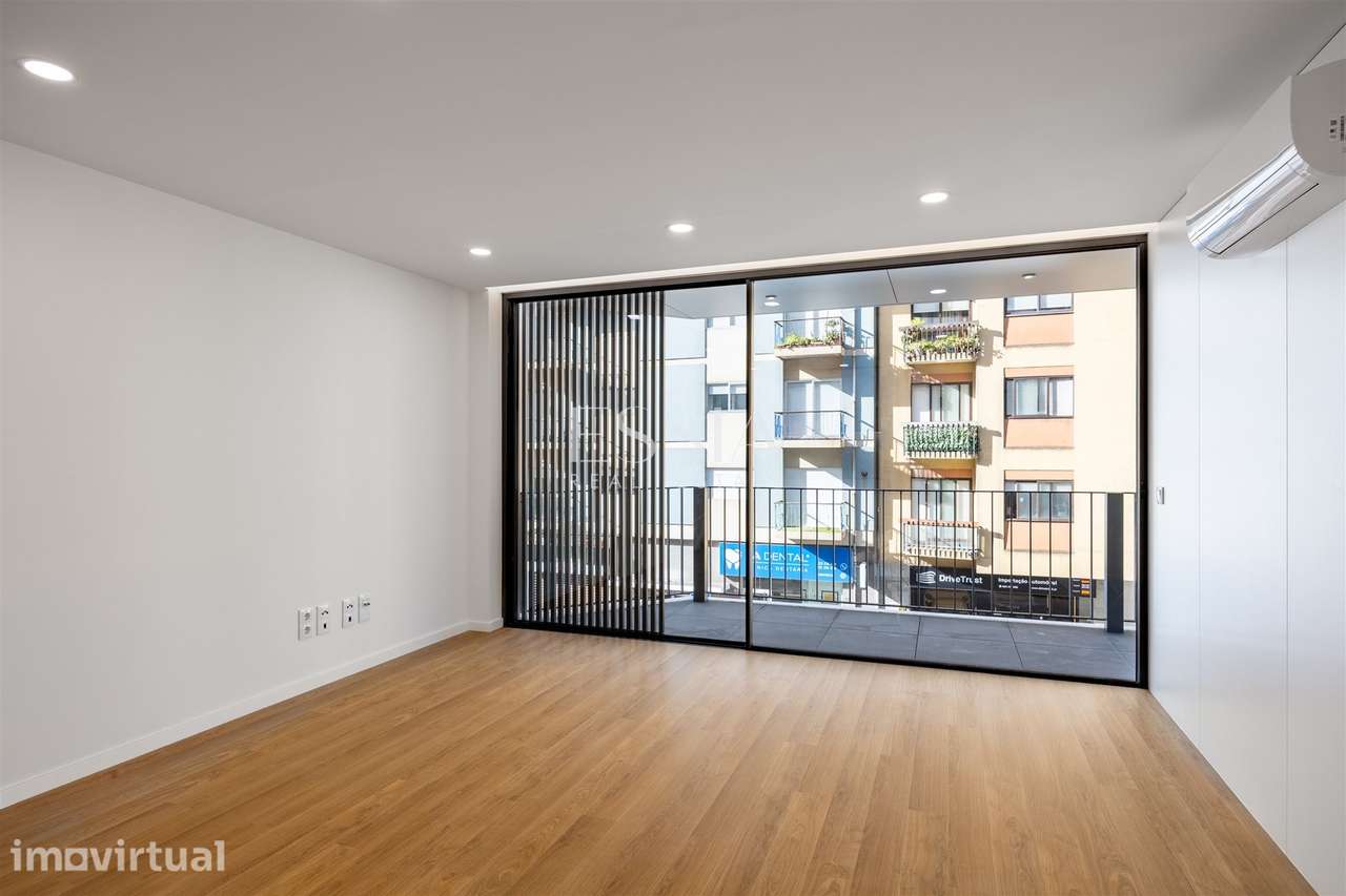 Apartamento T1 Novo com Varanda junto à Praia de Matosinhos - Grande imagem: 4/27