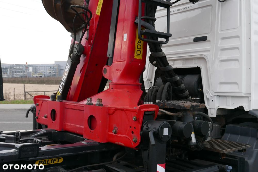 MAN MAN TGS 28.440 6X2 TGA + PALFINGER EPSILON PALIFT HAKOWIEC Z HDS Z DŹWIGIEM DO ZŁOMU KONTENERÓW ODPADÓW - 38