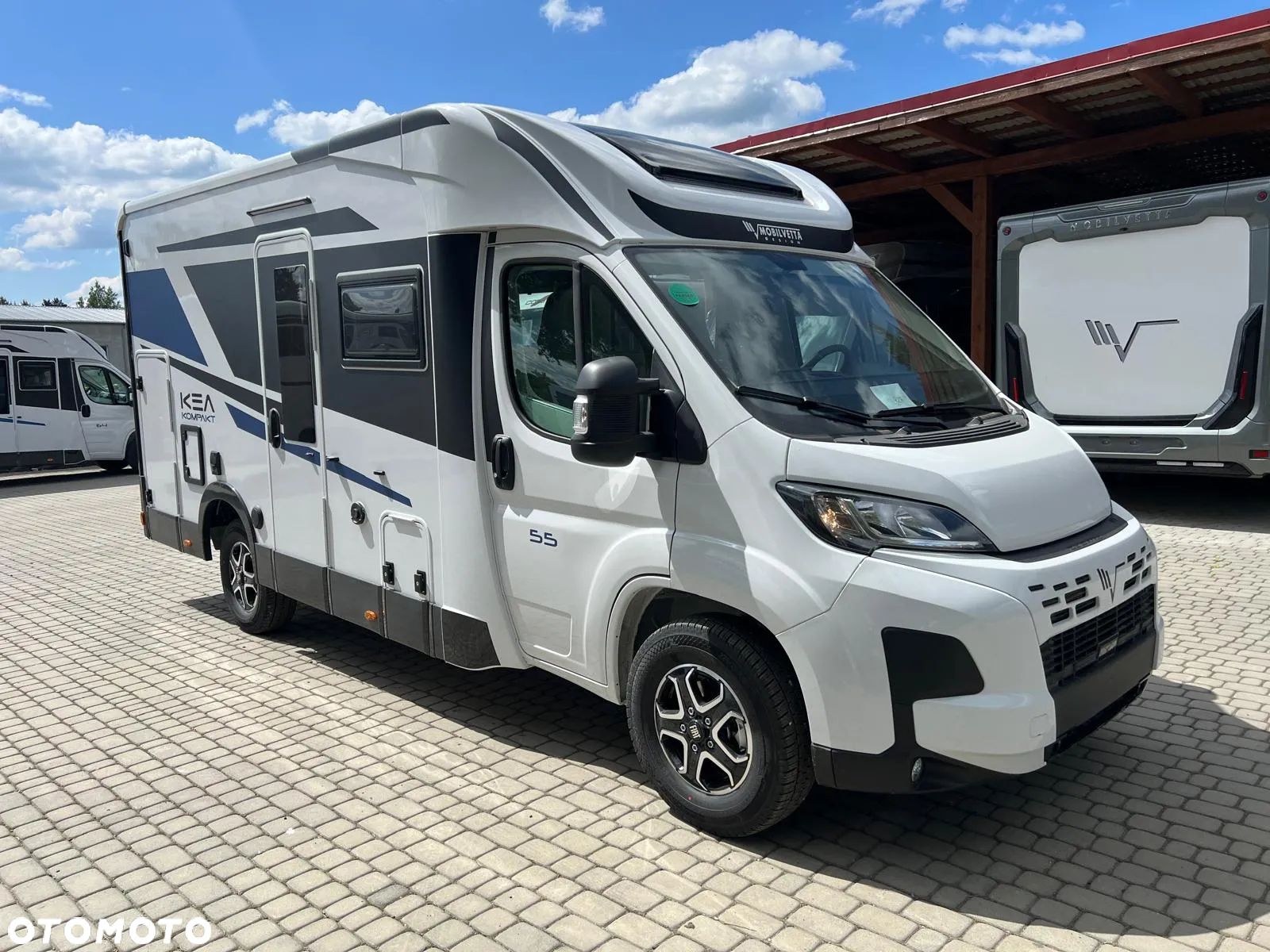 Mobilvetta Kea Kompakt 55 - Długość 6,36m  140 KM automat waga: 2650kg - 1