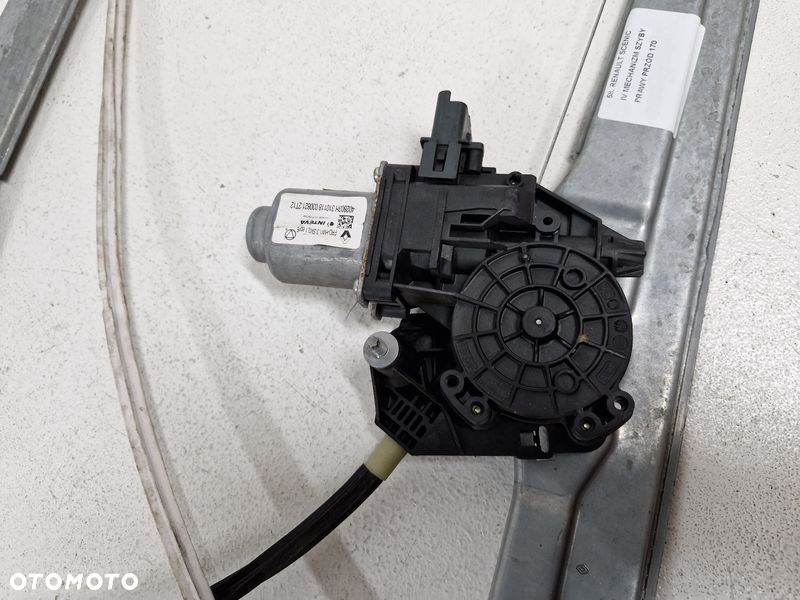 renault scenic iv 4 podnośnik mechanizm szyby prawy przód 6 pin eu - 3