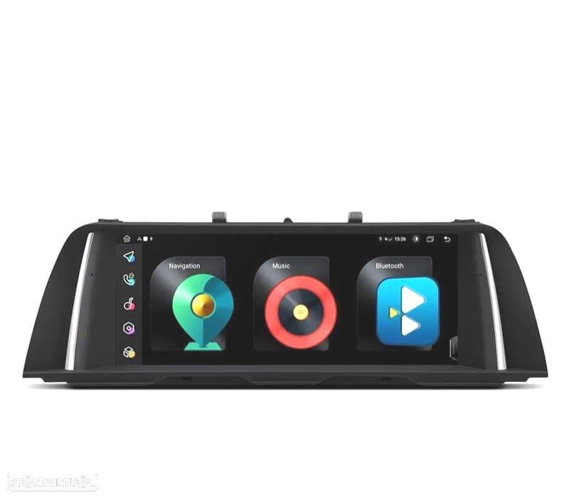 AUTO RÁDIO GPS ANDROID 12 PARA BMW F10 F11 10-12 CIC - 2