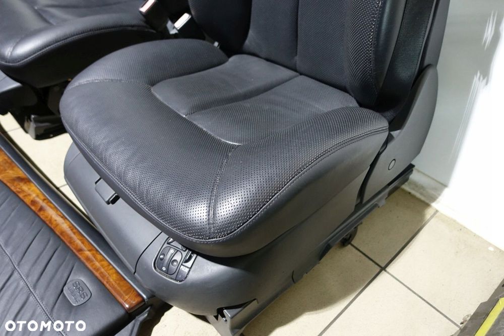 Mercedes w215 CL tapicerka skóra fotele fotel kanapa wnętrze LIFT masaże - 10