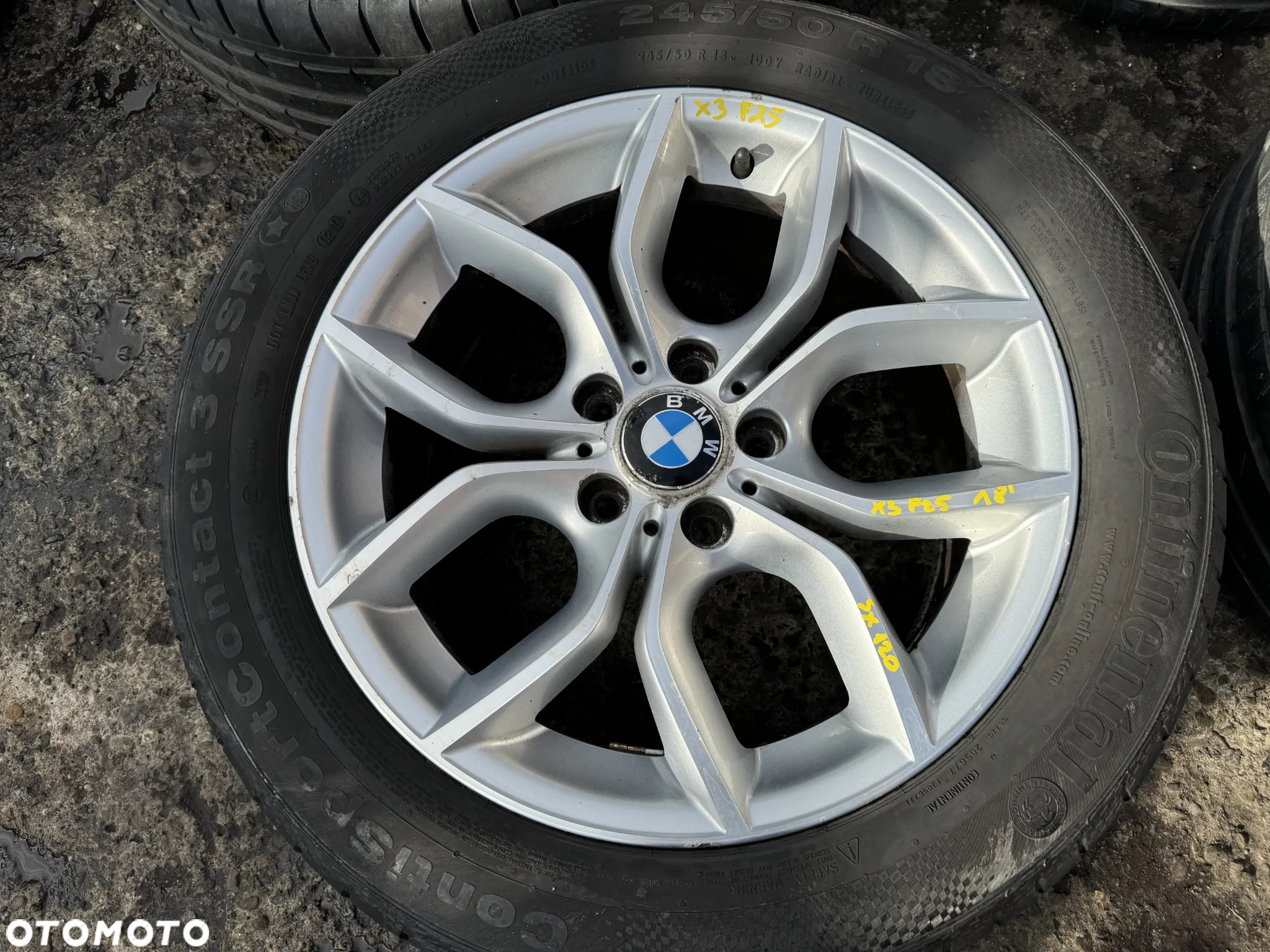 Koła felgi 18' BMW X3 F25 X4 F26  5x120 8Jx18 ET43 6787579 OE - 2