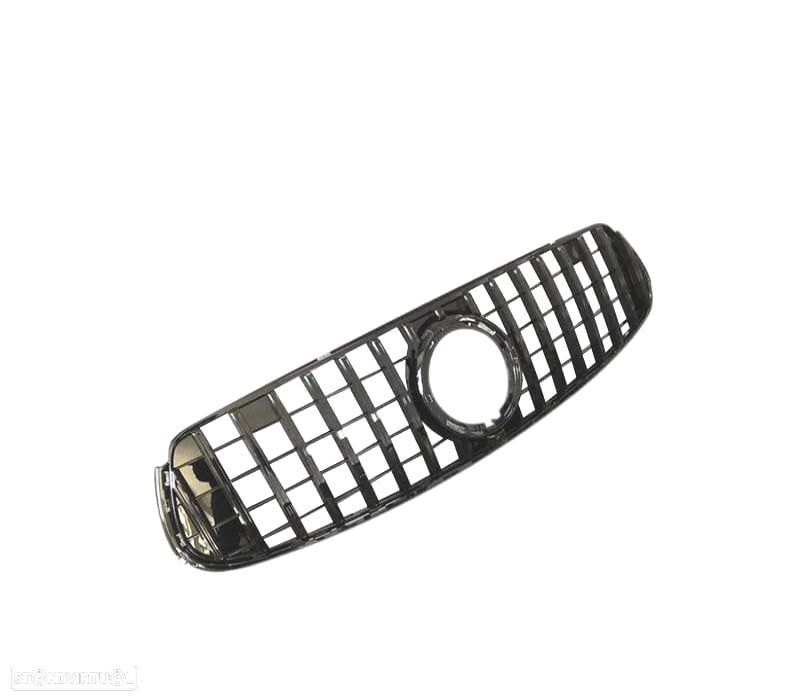 GRELHA FRONTAL MERCEDES CLASE GLC X253 C253 AMG 20-22 LOOK GT BLACK - 3