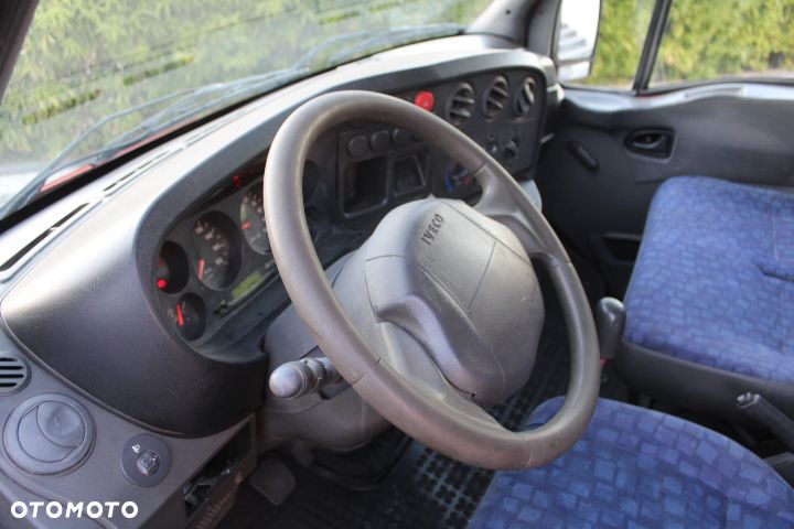 Iveco DAILY_BEZAWARYJNE_ZDROWE_BRYGADÓWKA_7-OSOBOWE DOKA DUBEL KABINA+ SKRZYNIA ŁADUNKOWA HAK_ZAREJESTROWANE_ - 13