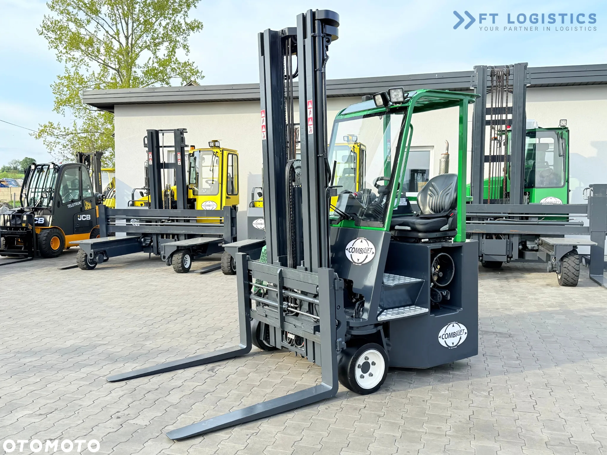 Combilift C3000CB / GAZ / TRIPLEX - 6500MM / WOLNY SKOK / POZYCJONER / PRZESUW BOCZNY / STAN IDEALNY - 3