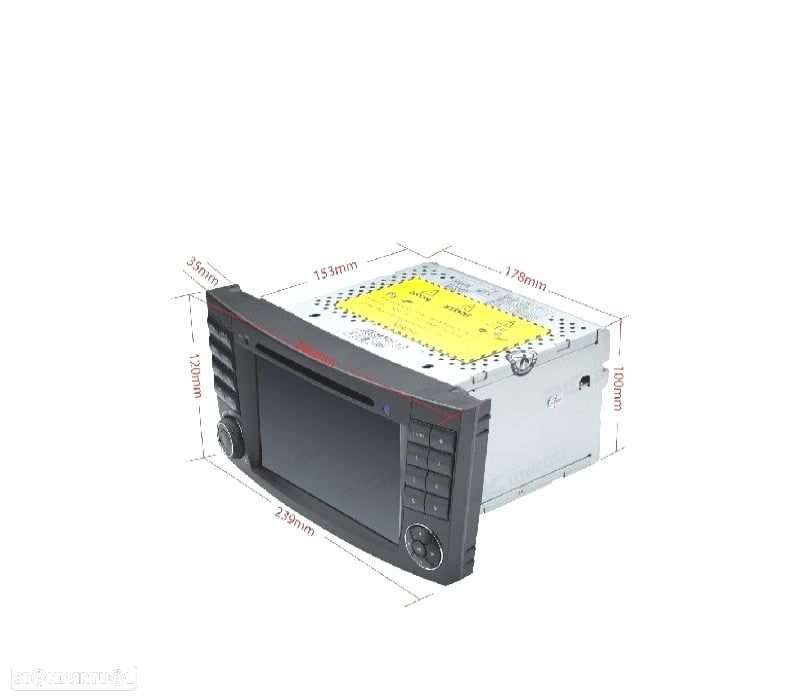 AUTO RADIO GPS ANDROID 13 PARA MERCEDES E W211 02-08 CLS W219 05-06 - 5